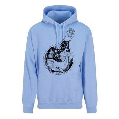 Bottled Whale Unisex Surf Hoodie