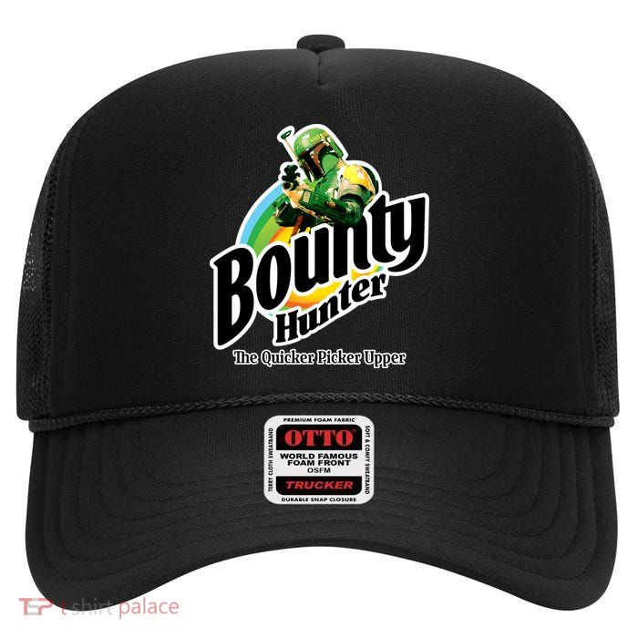 Bounty Hunter The Quicker Picker Upper High Crown Mesh Back Trucker Hat