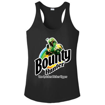 Bounty Hunter The Quicker Picker Upper Ladies PosiCharge Competitor Racerback Tank