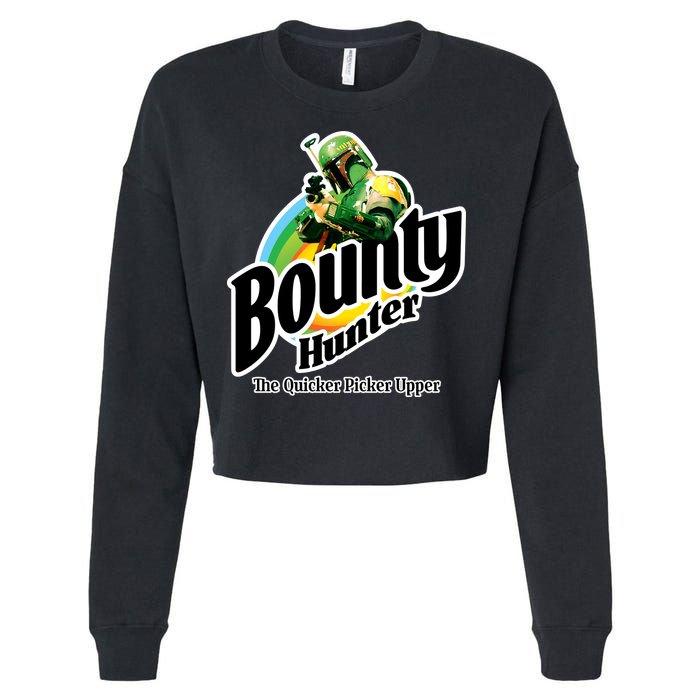 Bounty Hunter The Quicker Picker Upper Cropped Pullover Crew