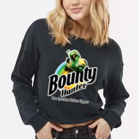 Bounty Hunter The Quicker Picker Upper Cropped Pullover Crew