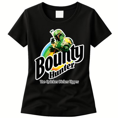 Bounty Hunter The Quicker Picker Upper Womens T-Shirt