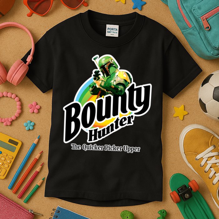 Bounty Hunter The Quicker Picker Upper Kids T-Shirt