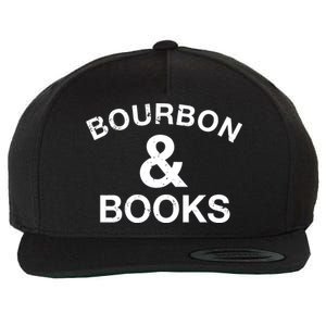 Bourbon & Books Wool Snapback Cap