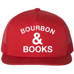 Bourbon & Books Flat Bill Trucker Hat