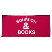 Bourbon & Books Large Microfiber Waffle Golf Towel