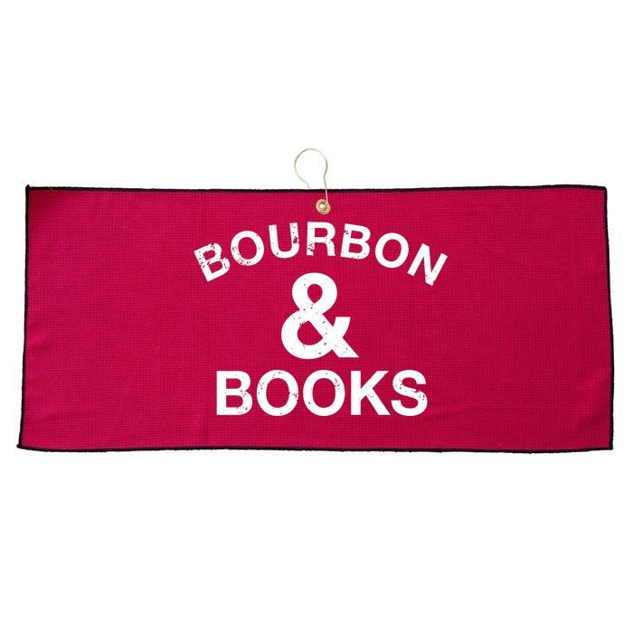 Bourbon & Books Large Microfiber Waffle Golf Towel