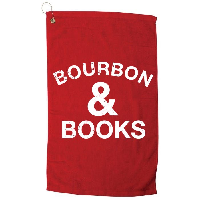 Bourbon & Books Platinum Collection Golf Towel