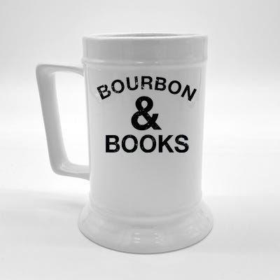 Bourbon & Books Beer Stein