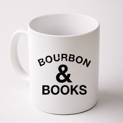 Bourbon & Books Coffee Mug