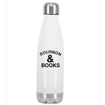 Bourbon & Books Stainless Steel Insulated Water Bottle