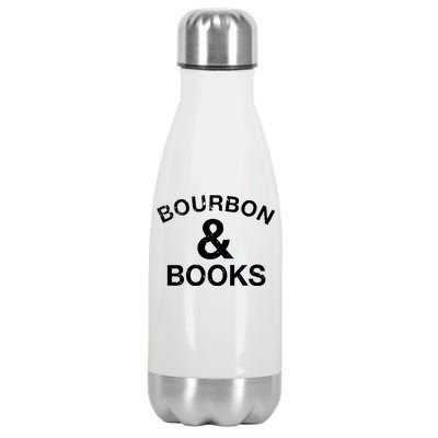 Bourbon & Books Stainless Steel Insulated Water Bottle