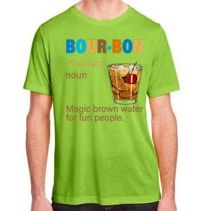 Bourbon Magic Brown Water For Fun People Adult ChromaSoft Performance T-Shirt