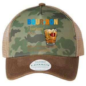 Bourbon Magic Brown Water For Fun People Legacy Tie Dye Trucker Hat