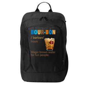 Bourbon Magic Brown Water For Fun People City Backpack