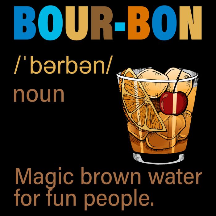Bourbon Magic Brown Water For Fun People Backpack