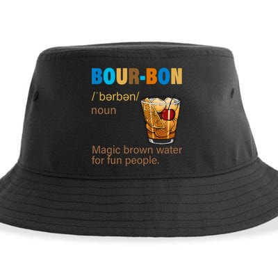 Bourbon Magic Brown Water For Fun People Sustainable Bucket Hat