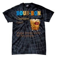 Bourbon Magic Brown Water For Fun People Tie-Dye T-Shirt