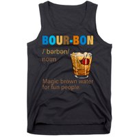 Bourbon Magic Brown Water For Fun People Tank Top