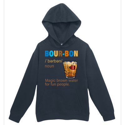 Bourbon Magic Brown Water For Fun People Urban Pullover Hoodie