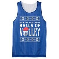 Balls Of Volley Xmas Volleyball Ugly Christmas Gift Funny Gift Mesh Reversible Basketball Jersey Tank