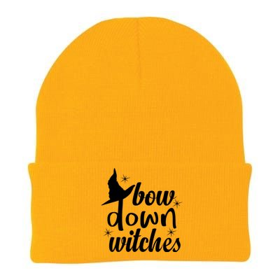 Bow Down Witches Knit Cap Winter Beanie