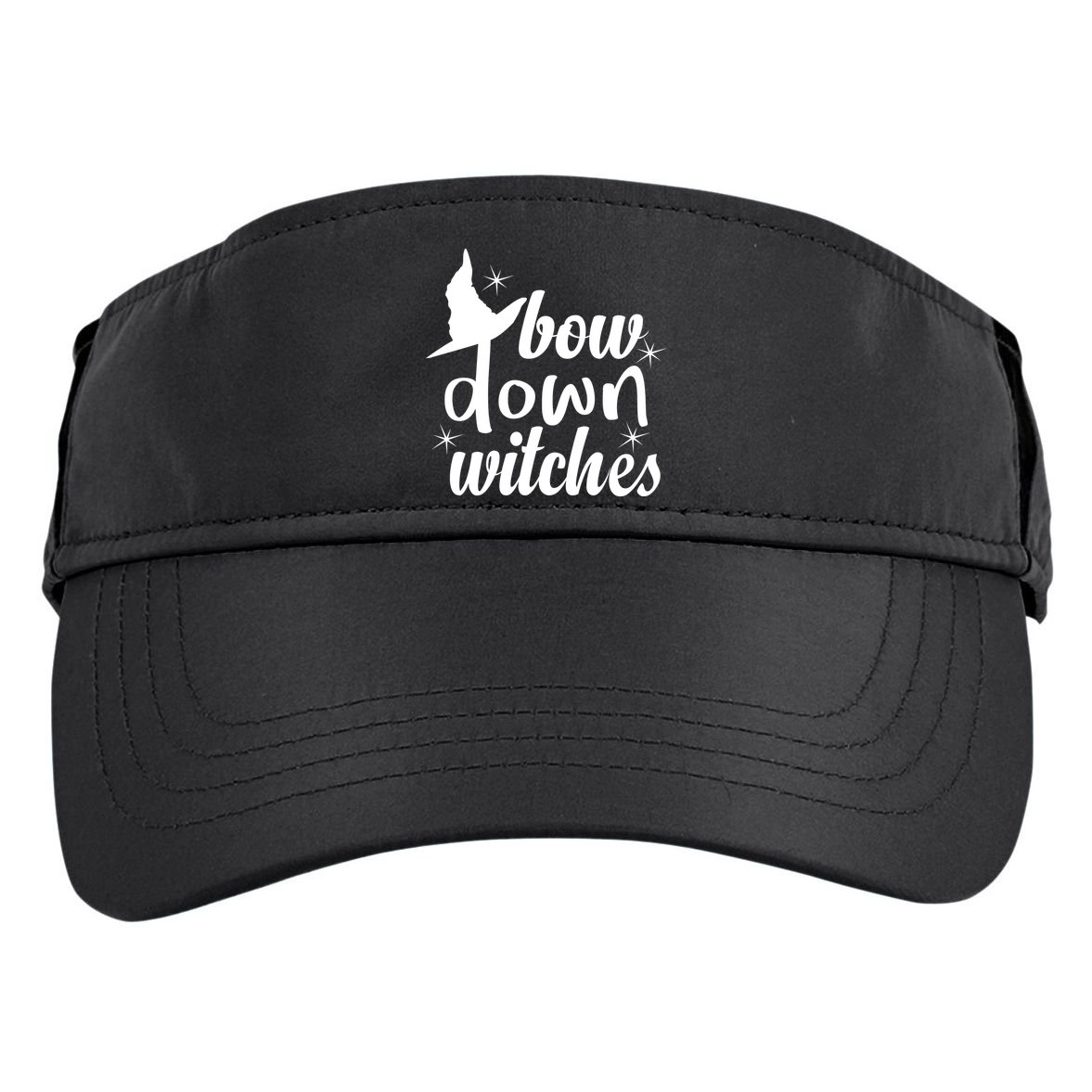 Bow Down Witches Adult Drive Performance Visor