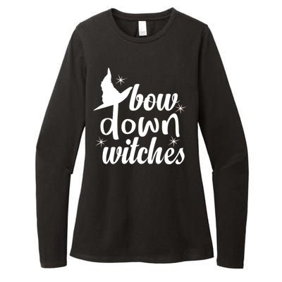 Bow Down Witches Womens CVC Long Sleeve Shirt