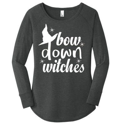 Bow Down Witches Women's Perfect Tri Tunic Long Sleeve Shirt