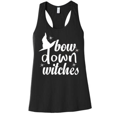 Bow Down Witches Women's Racerback Tank