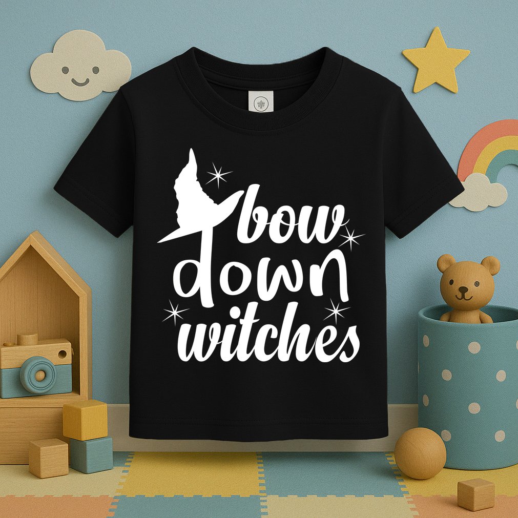 Bow Down Witches Toddler T-Shirt