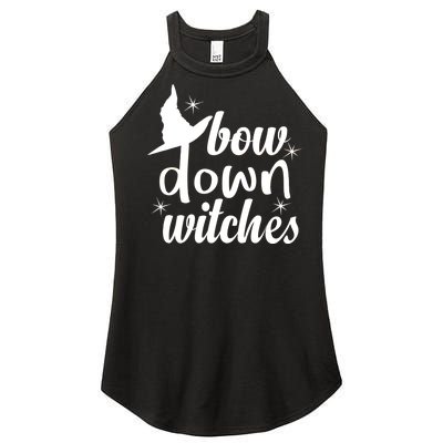 Bow Down Witches Women's Perfect Tri Rocker Tank