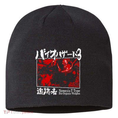 Bio Organic Weapon T Type Red Sustainable Beanie