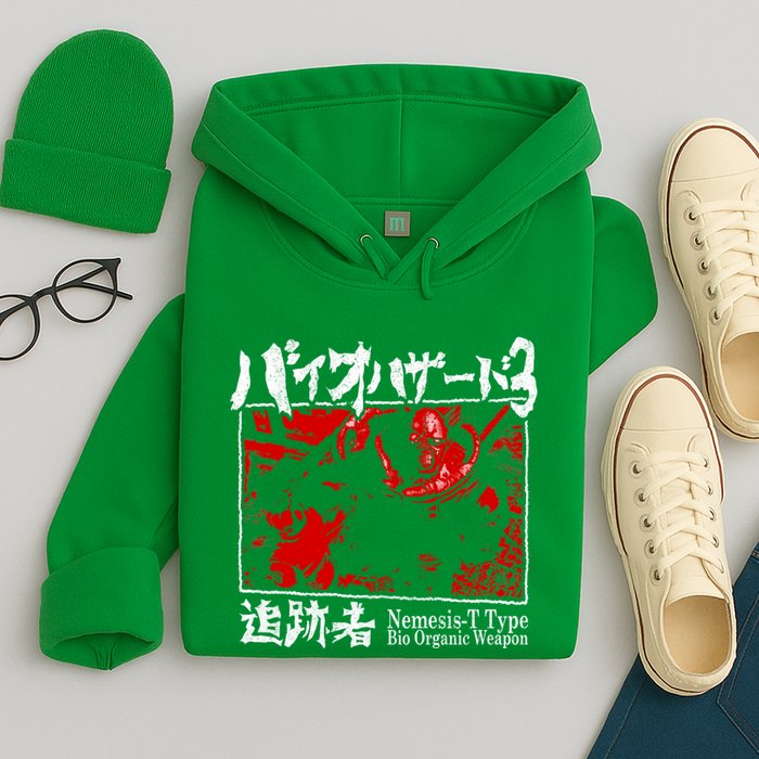 Bio Organic Weapon T Type Red Hoodie