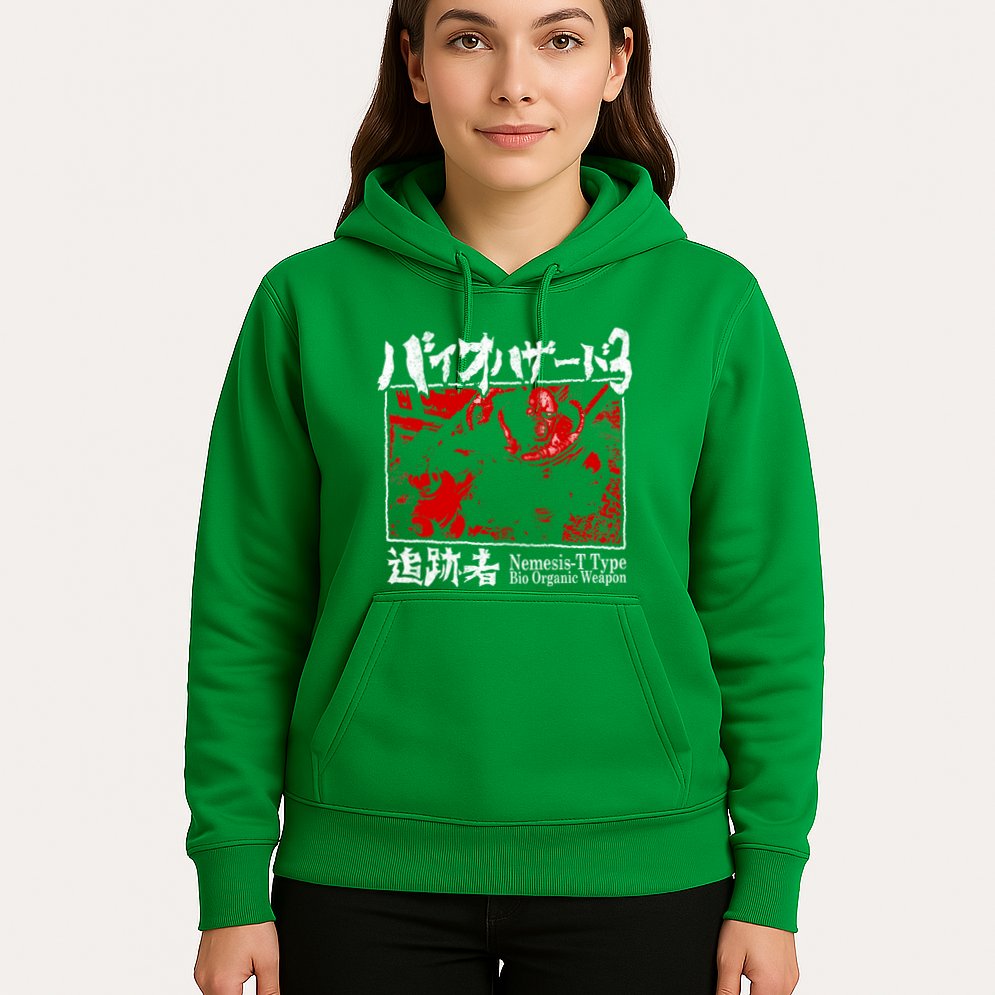 Bio Organic Weapon T Type Red Hoodie