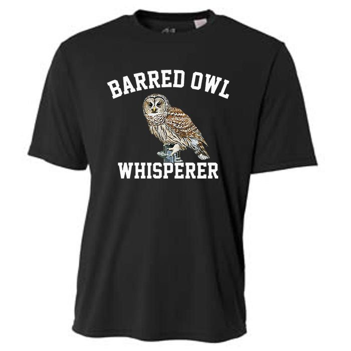 Barred Owl Whisperer Barred Owl Cooling Performance Crew T-Shirt