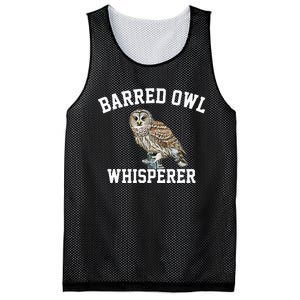 Barred Owl Whisperer Barred Owl Mesh Reversible Basketball Jersey Tank