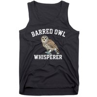 Barred Owl Whisperer Barred Owl Tank Top