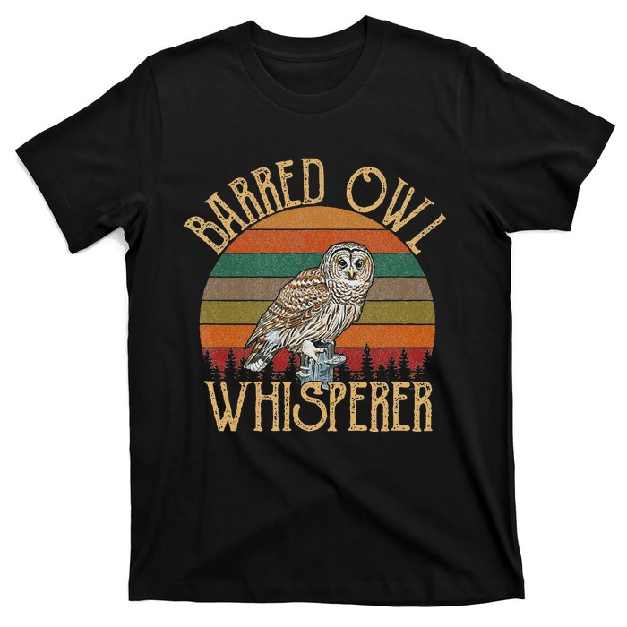 Barred Owl Whisperer Barred Owl T-Shirt