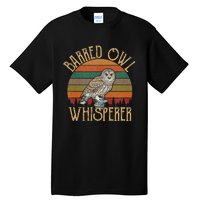 Barred Owl Whisperer Barred Owl Tall T-Shirt