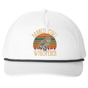 Barred Owl Whisperer Barred Owl Snapback Five-Panel Rope Hat