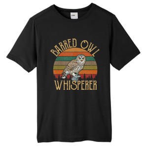 Barred Owl Whisperer Barred Owl Tall Fusion ChromaSoft Performance T-Shirt