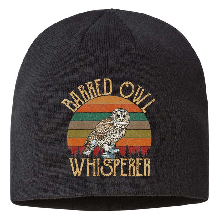 Barred Owl Whisperer Barred Owl Sustainable Beanie