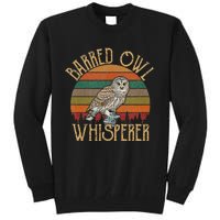 Barred Owl Whisperer Barred Owl Tall Sweatshirt