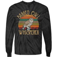 Barred Owl Whisperer Barred Owl Tie-Dye Long Sleeve Shirt