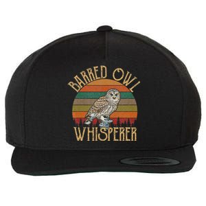 Barred Owl Whisperer Barred Owl Wool Snapback Cap