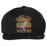 Barred Owl Whisperer Barred Owl Wool Snapback Cap