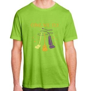 Broom Of Witch Halloween Night Come We Fly Meaningful Gift Adult ChromaSoft Performance T-Shirt