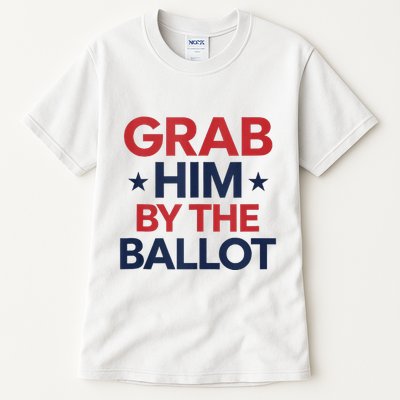 Ballots Over Words Grab Him By The Ballot Action Tall T-Shirt