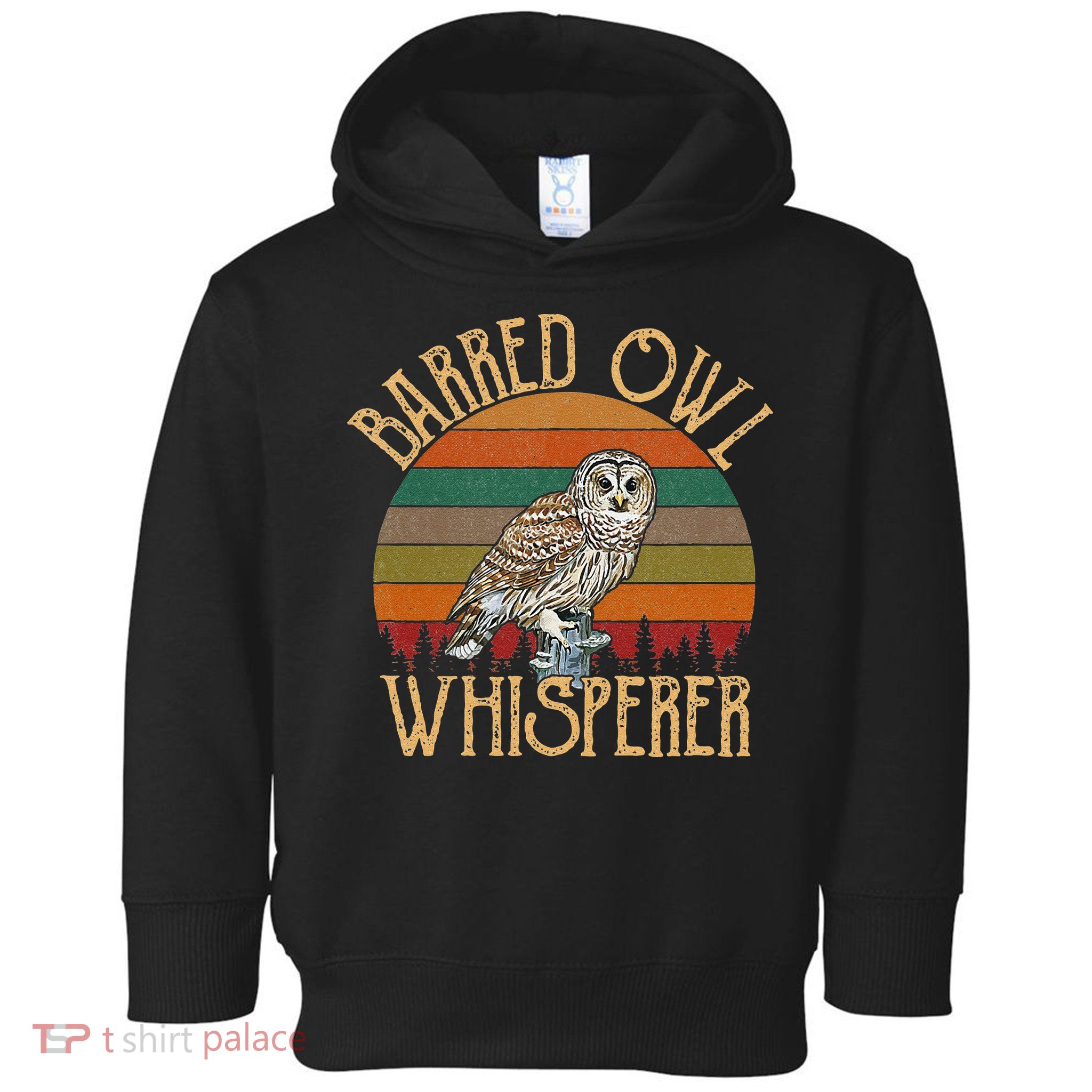Barred Owl Whisperer, Barred Owl Toddler Hoodie